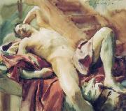 John Singer Sargent, ritratto di Nicola D Inverno